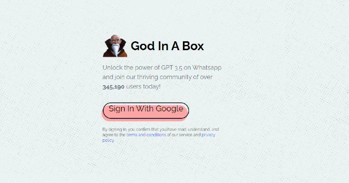 WhatsAppでChatGPTとチャットする方法 - How to chat with ChatGPT on Whatsapp Creating a God in a Box account How to chat with ChatGPT on Whatsapp - Creating a God in a Box account