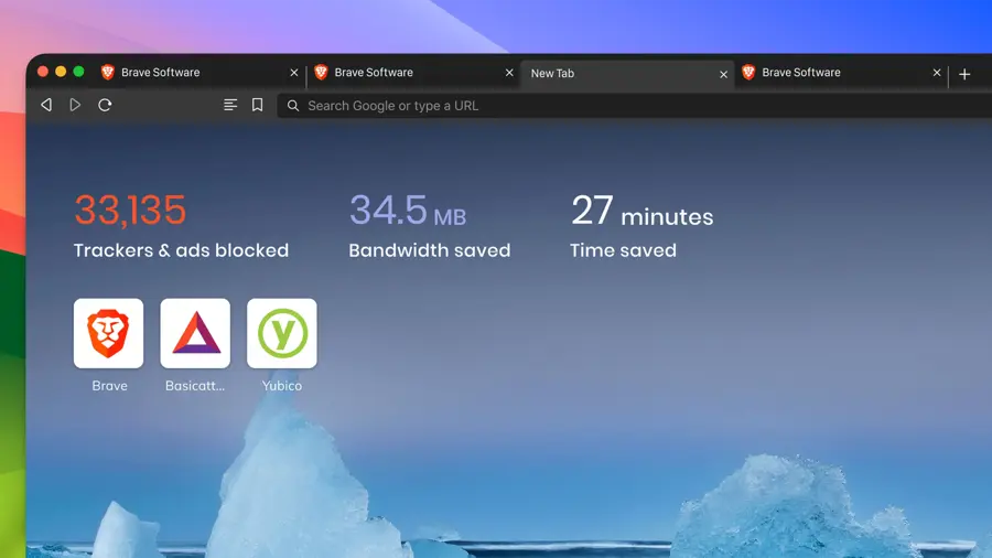 ブレイブ - Brave Browser Screenshot 01