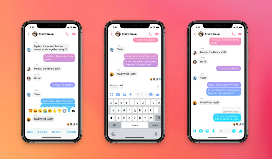 Facebook メッセンジャー - Facebook Messenger Screenshot 03